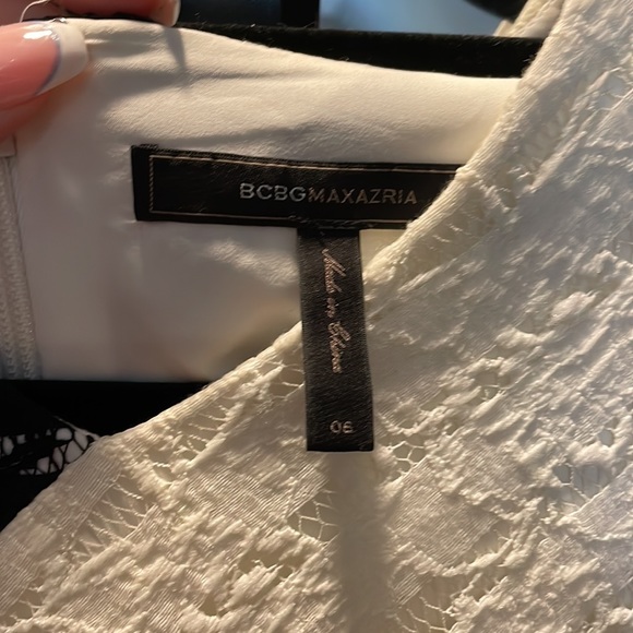 BCBG Asymmentrical Mini Dress - Picture 2 of 4